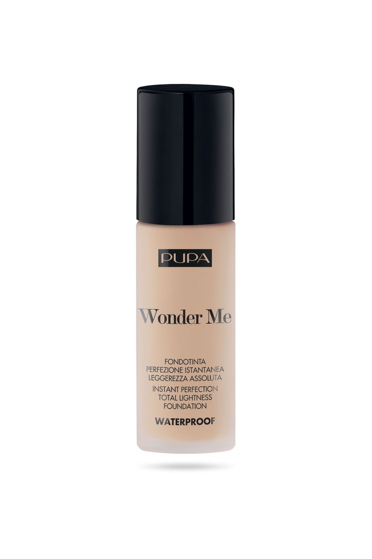 Pupa, Wonder Me, Paraben-Free, Waterproof, Liquid Foundation, 020, Neutral Beige - Neutral, 30 ml *Tester