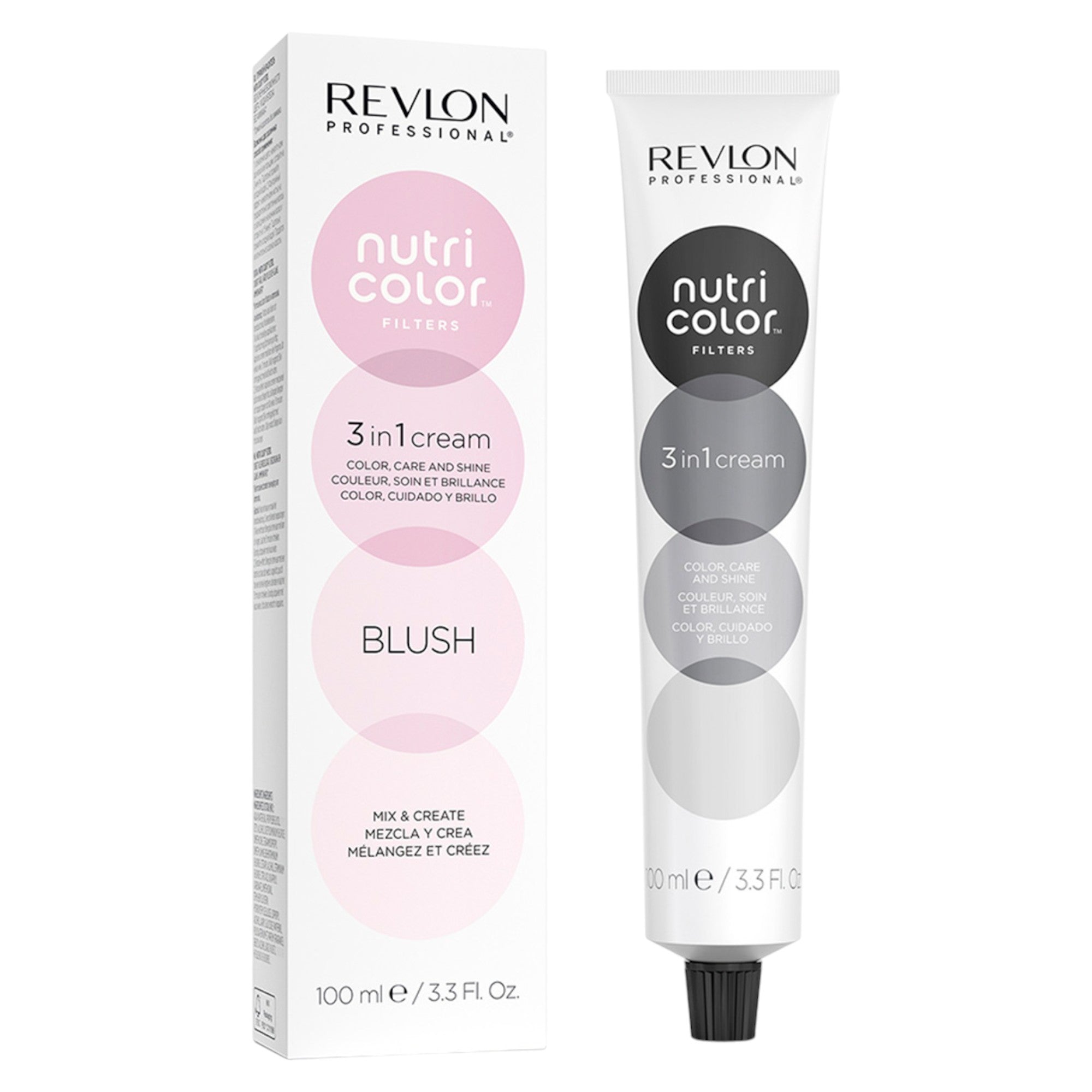 Revlon, Nutri Color Filters, Semi-Permanent Hair Dye, Blush, 100 ml