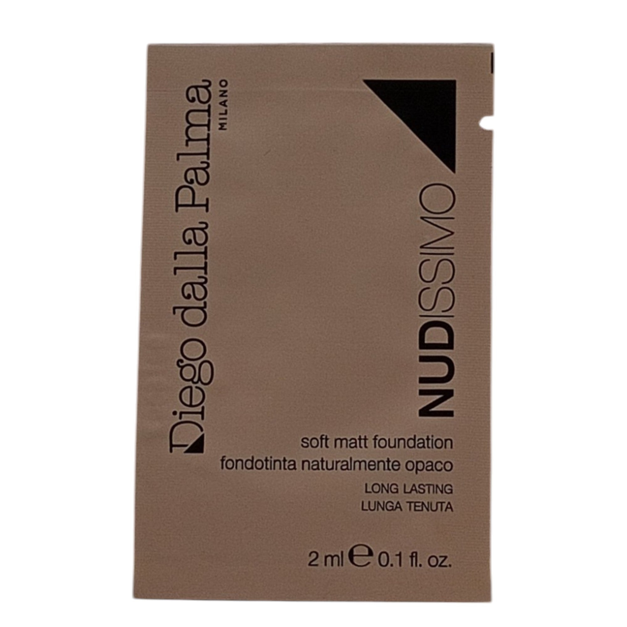 Set, Diego Dalla Palma, Nudissimo - Soft Matt, Oil-Free, Long Lasting, Liquid Foundation, 244W, Sabbia, 12 pcs, 2 ml *Sample