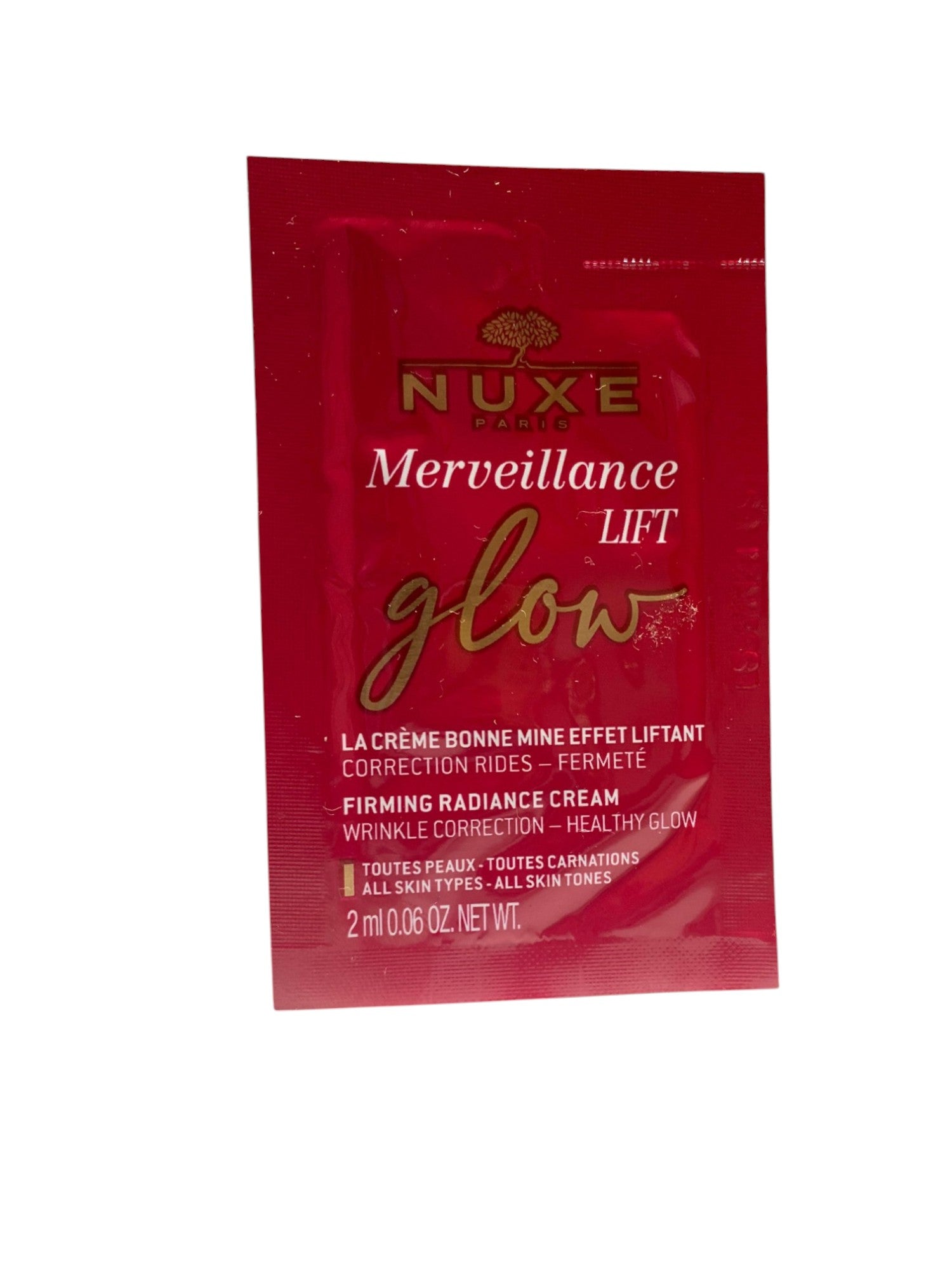 Nuxe, Merveillance Lift, Glow Firming, Cream, For Face, 2 ml *Sample
