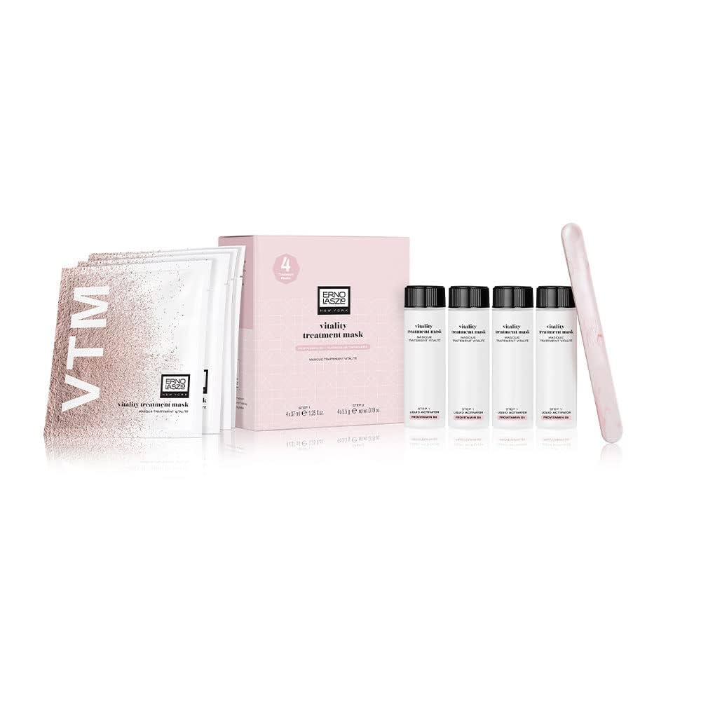 Set Erno Laszlo: Vitality, Lotion-Serum, For Face, 4 pcs, 37 ml + Vtm, Peeling, Powder Mask, For Face, 4 pcs, 5.5 g