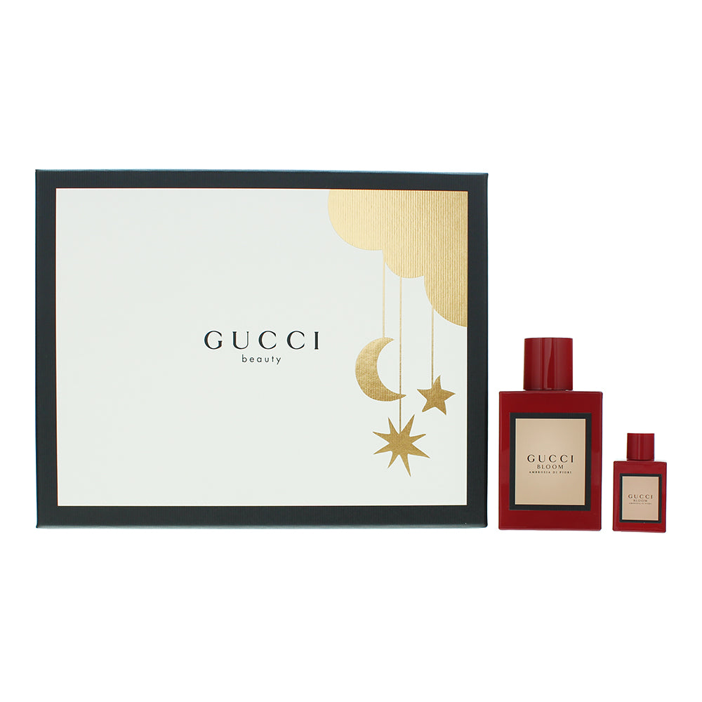 Set Gucci: Bloom Ambrosia Di Fiori Intense, Eau De Parfum, For Women, 50 ml + Bloom Ambrosia Di Fiori Intense, Eau De Parfum, For Women, 5 ml *Miniature