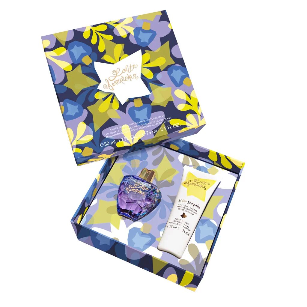 Set Lolita Lempicka: Mon Premier Parfum, Eau De Parfum, For Women, 50 ml + Mon Premier Parfum, Moisturizing, Body Milk, 75 ml