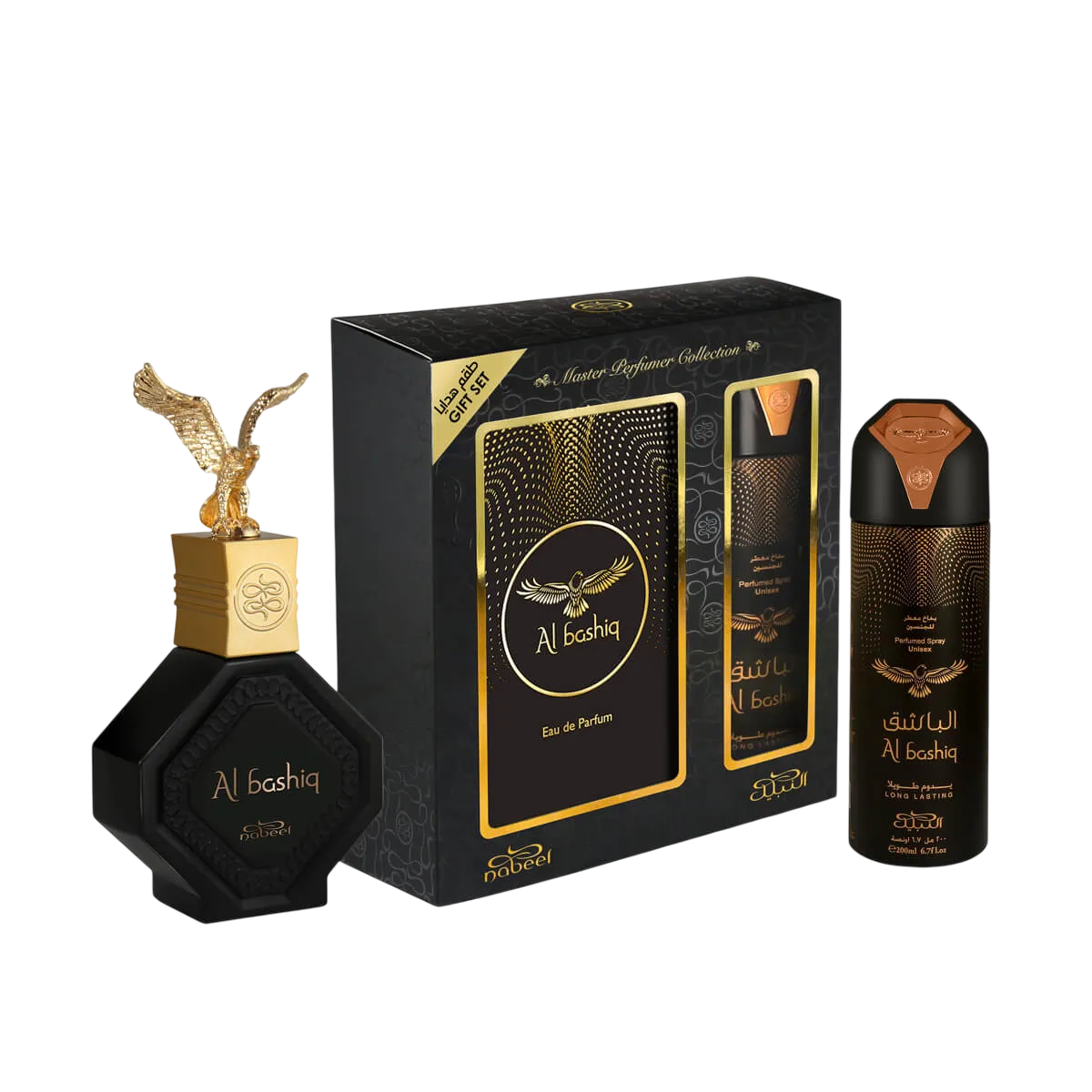 Set Nabeel: Fulad, Eau De Parfum, For Men, 100 ml + Fulad, Deodorant Spray, For Men, 100 ml