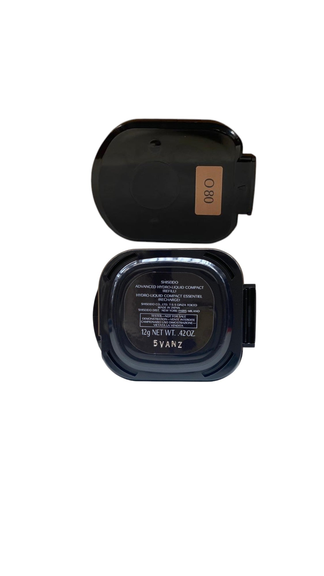 Shiseido, Advanced Hydro Liquid, Compact Foundation, O80, Deep Ochre, SPF 10, Refill, 12 g