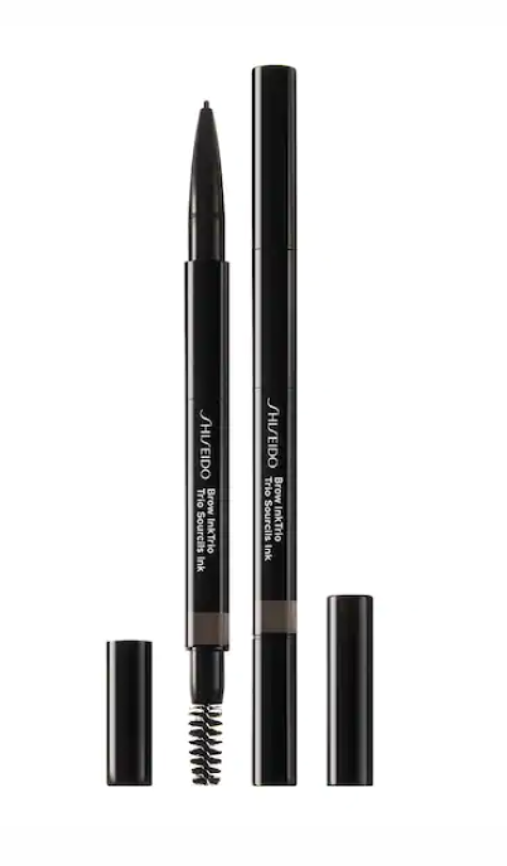 Shiseido, Brow Ink Trio, Eyebrow Cream Pencil & Brush 2-In-1, 03, Deep Brown, 0.31 g *Tester