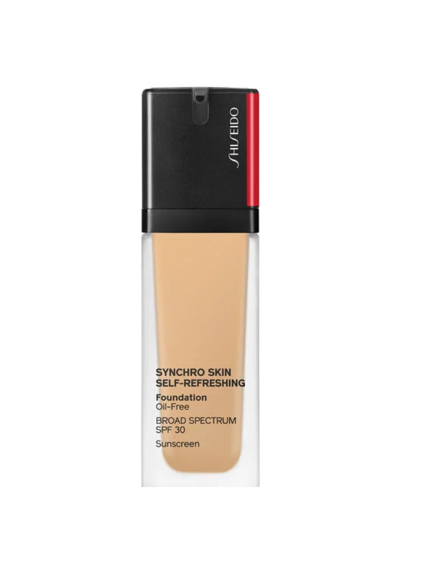 Shiseido, Synchro Skin Self-Refreshing, Oil-Free, Liquid Foundation, 330, Bamboo, SPF 30, 10 ml *Tester