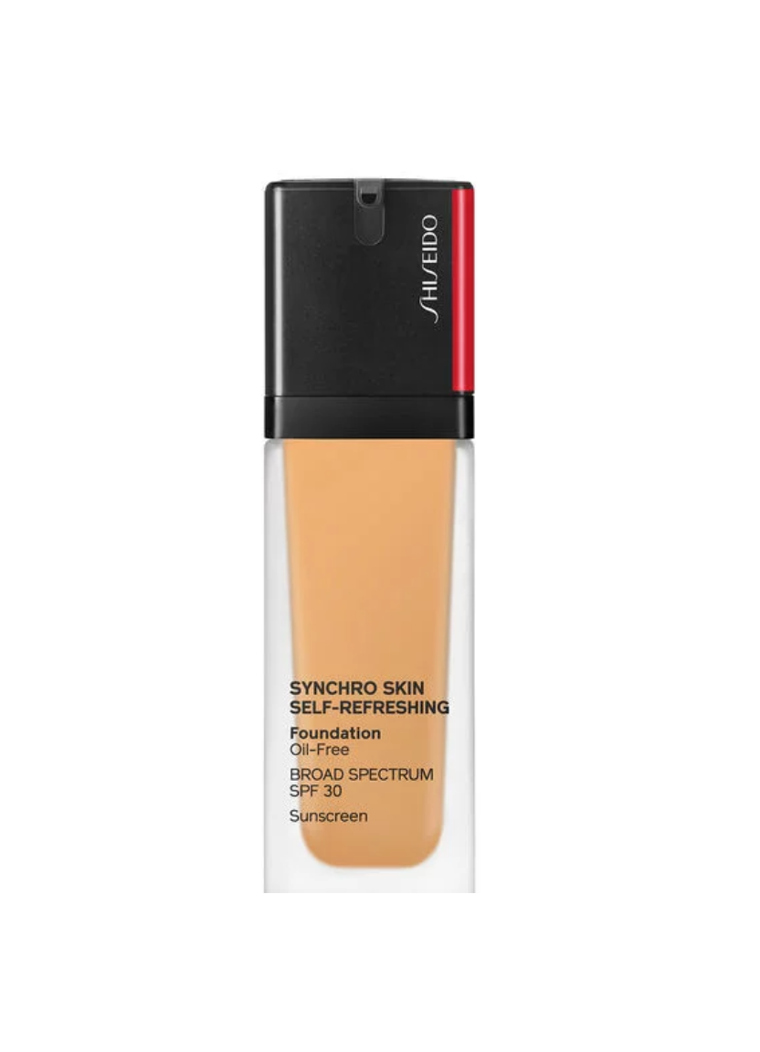 Shiseido, Synchro Skin Self-Refreshing, Oil-Free, Liquid Foundation, 360, Citrine, SPF 30, 10 ml *Tester