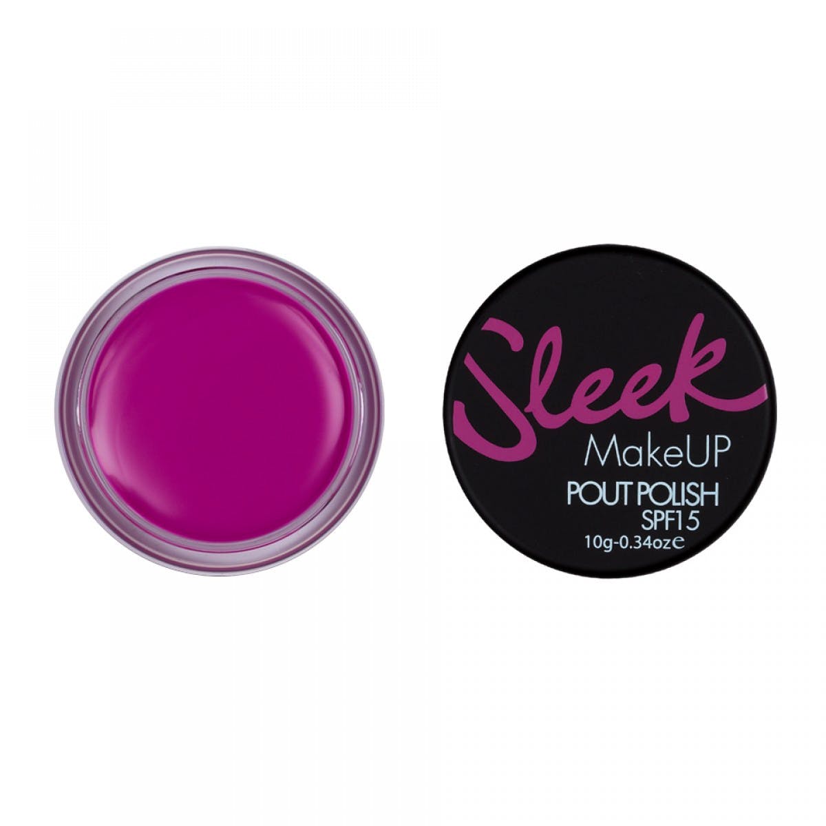 Sleek MakeUP, Pout Polish, Lip Balm, Raspberry Rhapsody, SPF 15, 10 g
