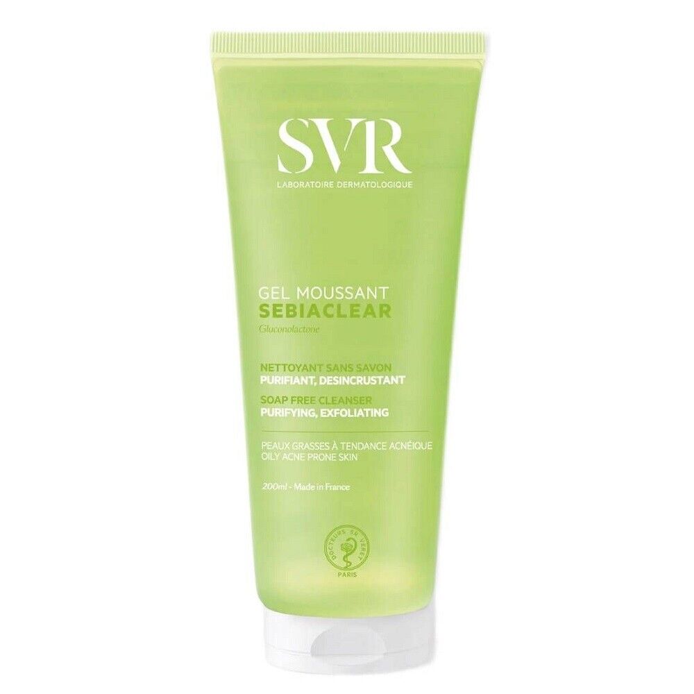 SVR, Sebiaclear, Purifying, Cleansing Foam, 200 ml