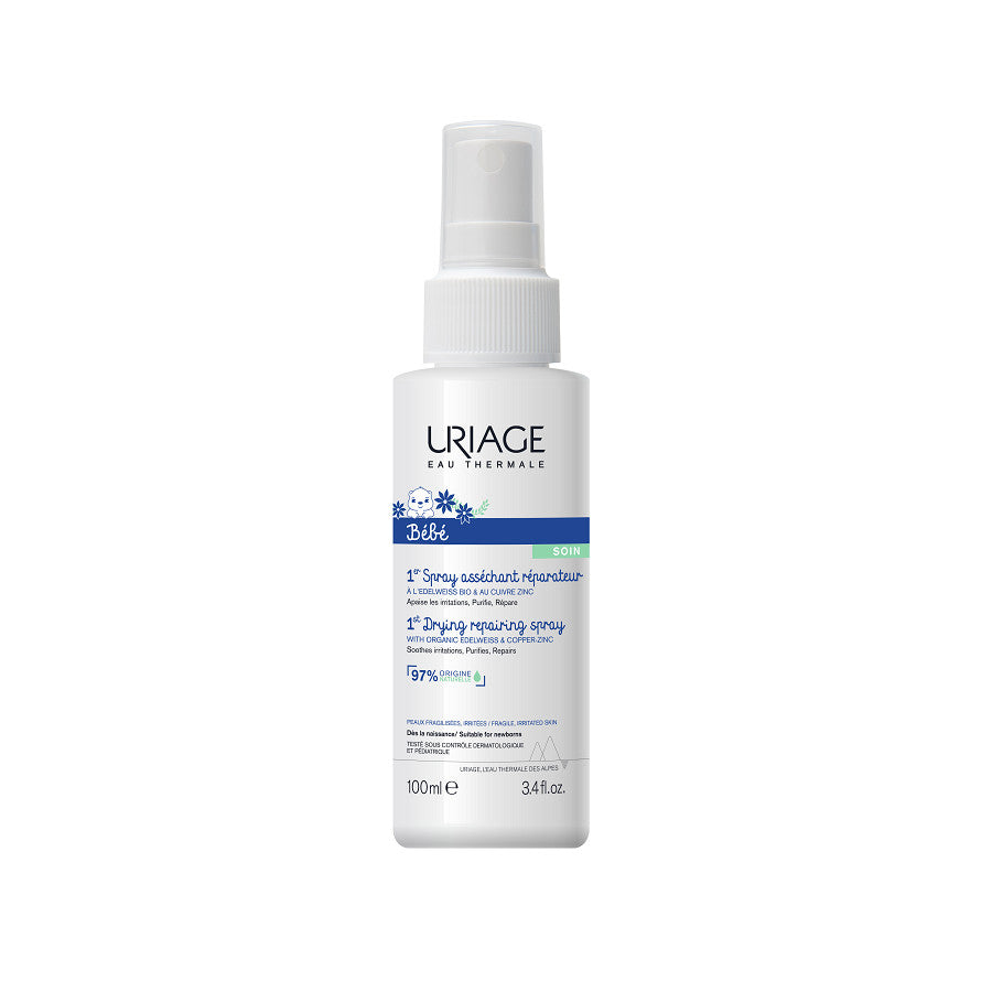 Uriage, 1er Bebe, +Zn, Anti-Irritation, Spray, 100 ml