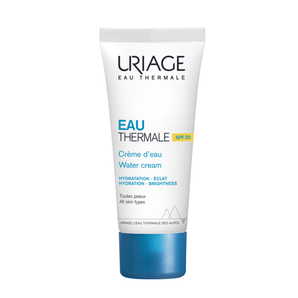 Uriage, Eau Thermale, Hydrating, Water Cream, For Face, SPF 20, 40 ml