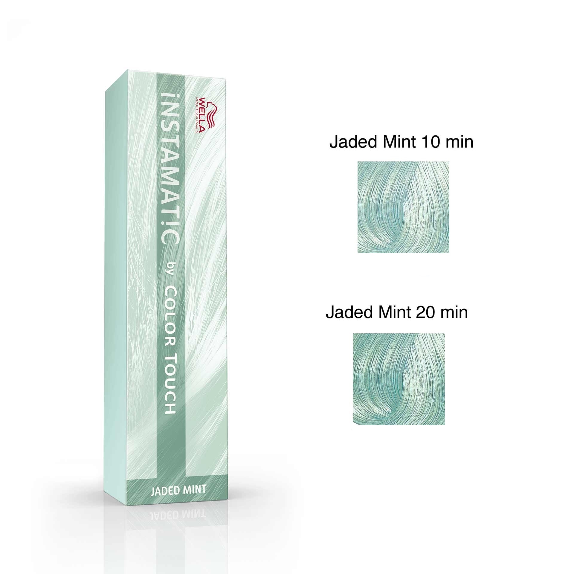 Wella Professionals, Instamatic By Color Touch, Ammonia-Free, Demi-Permanent Hair Dye, Jaded Mint, 60 ml