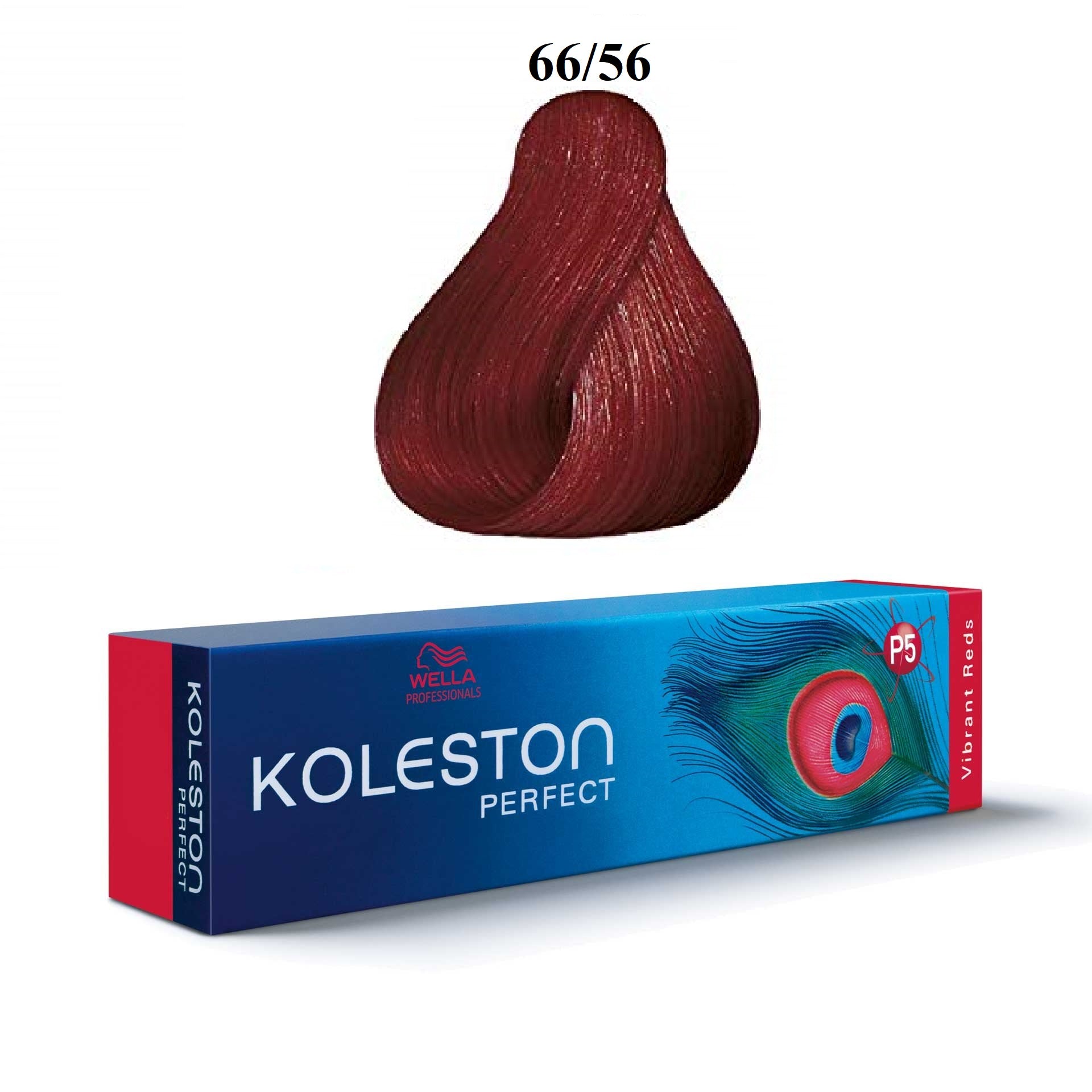 Wella Professionals, Koleston Perfect, Permanent Hair Dye, 66/56 , 60 ml