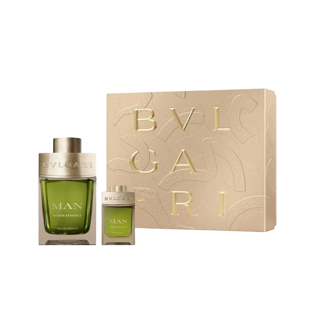 Xmas 2025 Set Bvlgari: Wood Essence, Eau De Parfum, For Men, 100 ml + Wood Essence, Eau De Parfum, For Men, 15 ml *Miniature