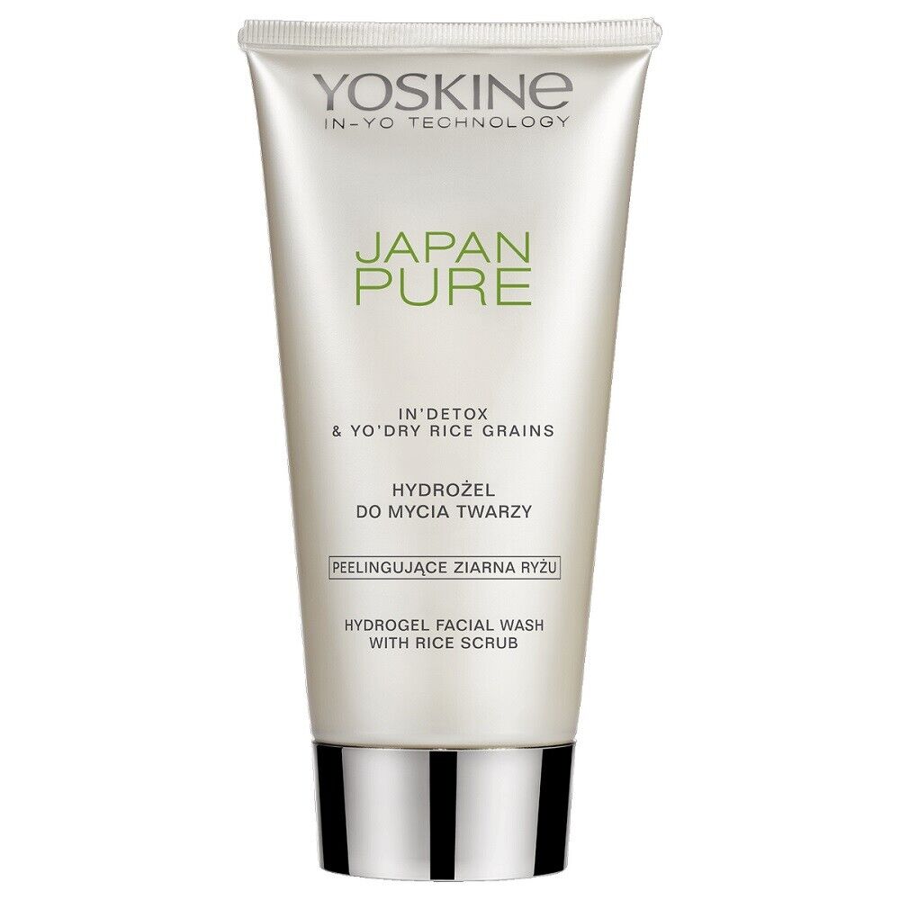 Yoskine, Japan Pure, Hydrogel, Exfoliating, Cleansing Gel, Face, 150 ml