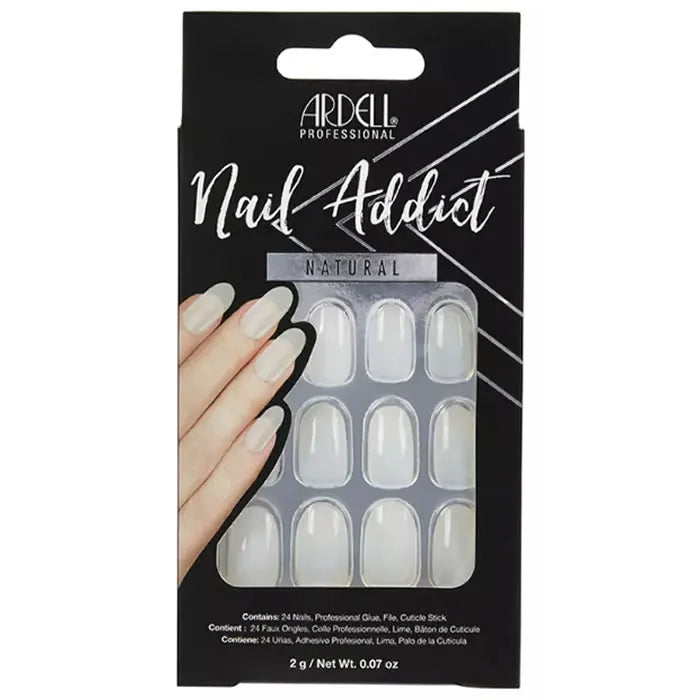 Ardell Nail Addict Natural Oval False Nails - ARDELL