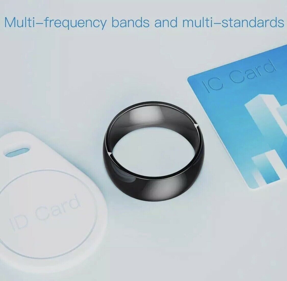 R4 smart ring SO black technology NFC magic ring ring mobile phone bracelet jewelry