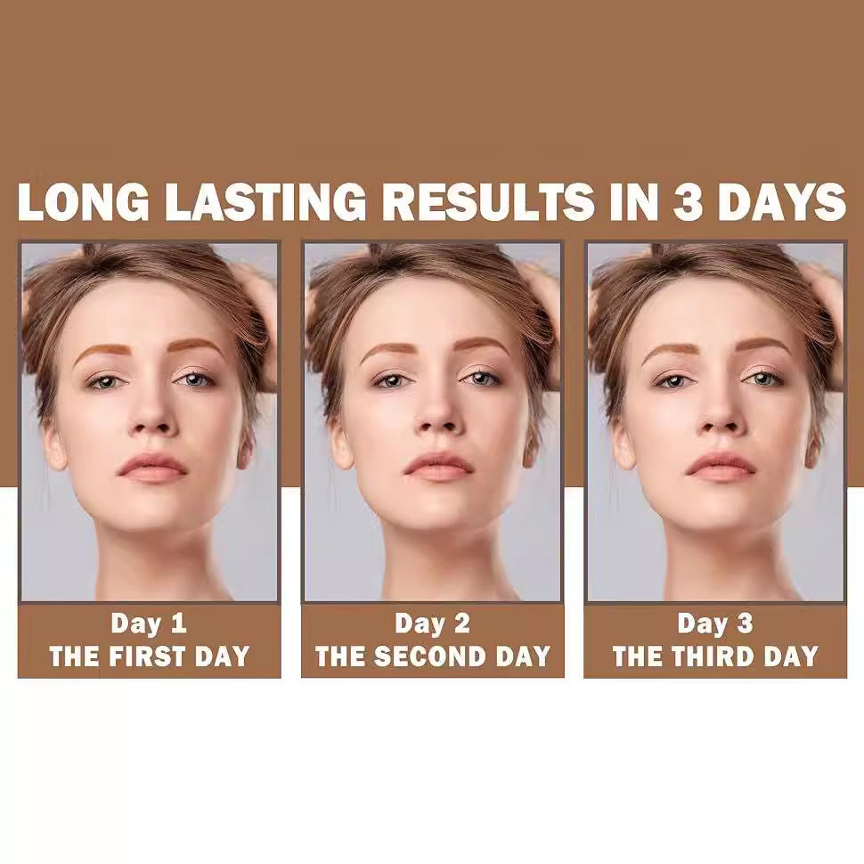 Tear off eyebrow cream is not easy to peel off, anti smudging and long-lasting tear off eyebrow cream