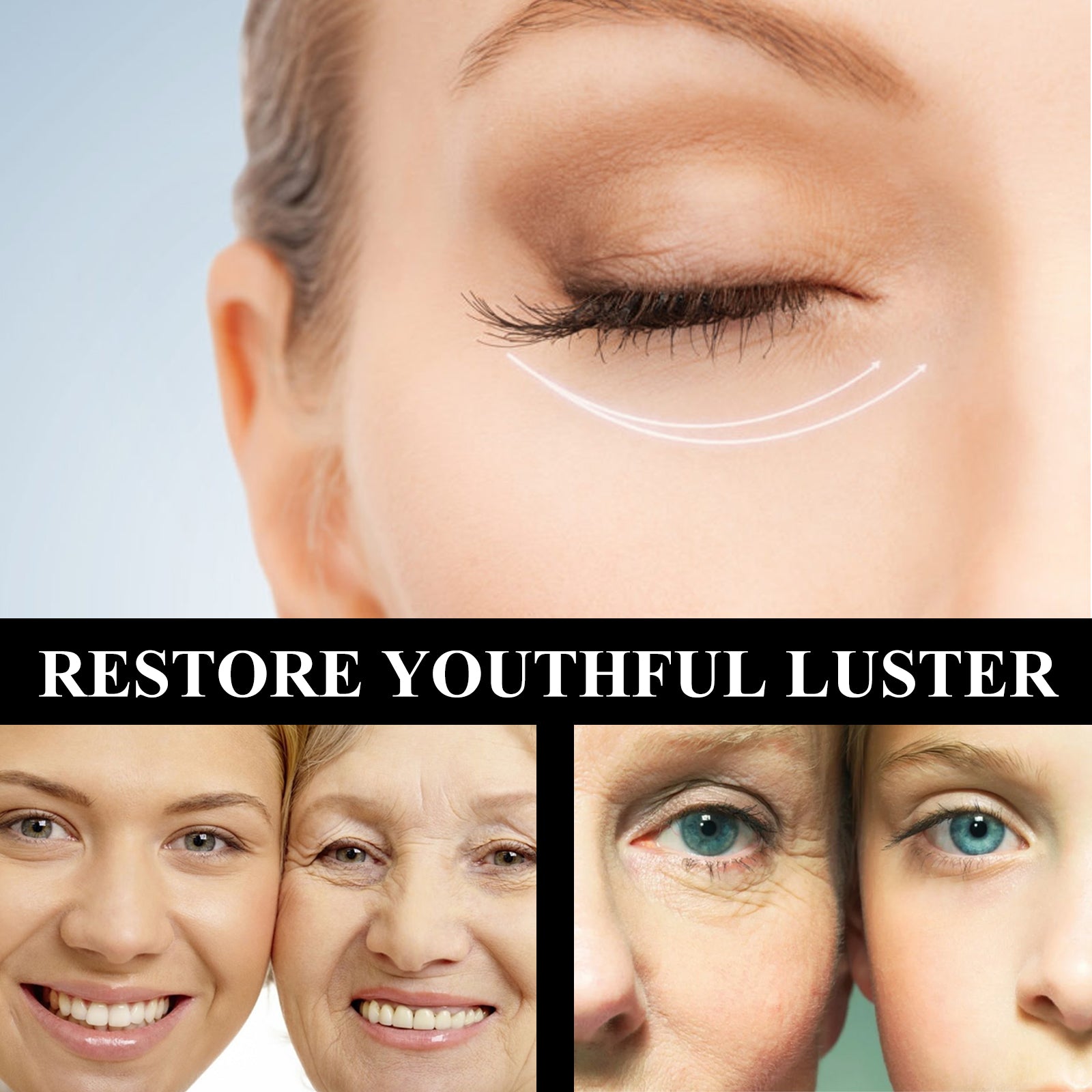 Snake Venom Peptide Brightening Eye Cream, Moisturizes And Restores Dry Lines And Eye Bags Revitalizing Eye Cream