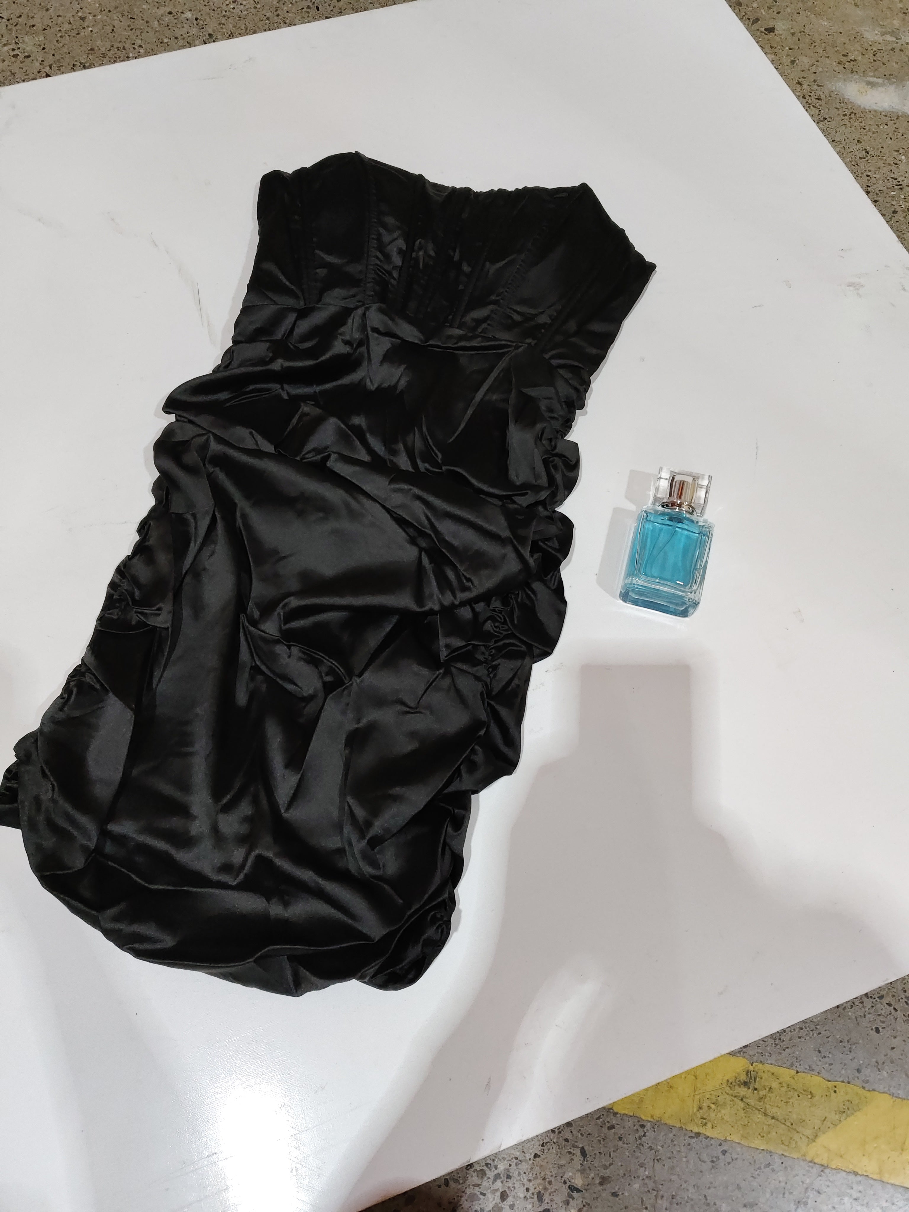 Off-the-shoulder One-word Shoulder-wrapped Breast Fishbone Dress