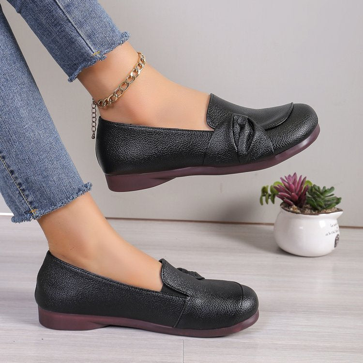 Flat Soft Bottom Round Head Comfortable Shoes