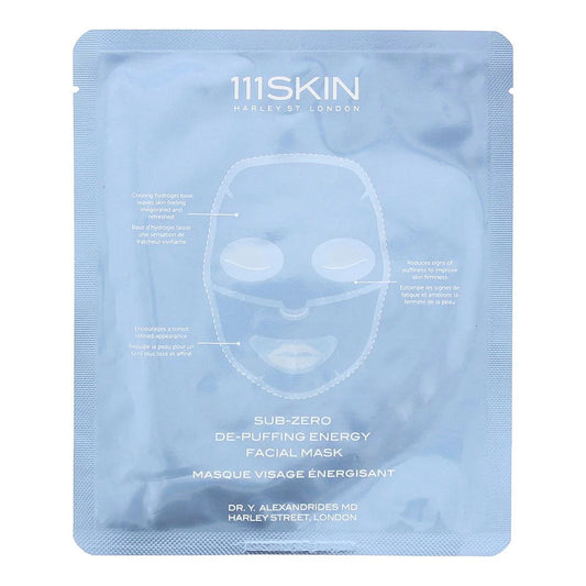 111 Skin, Sub-Zero, De-Puffing, Sheet Mask, Face, 30 g