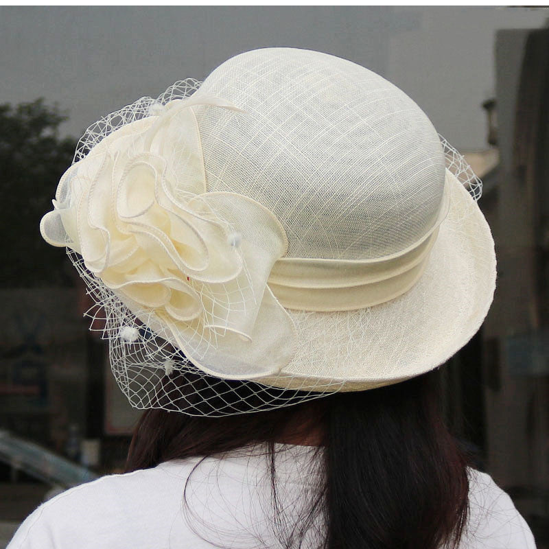 Curly Top Hat Travel Sun Protection Breathable Sun Hat