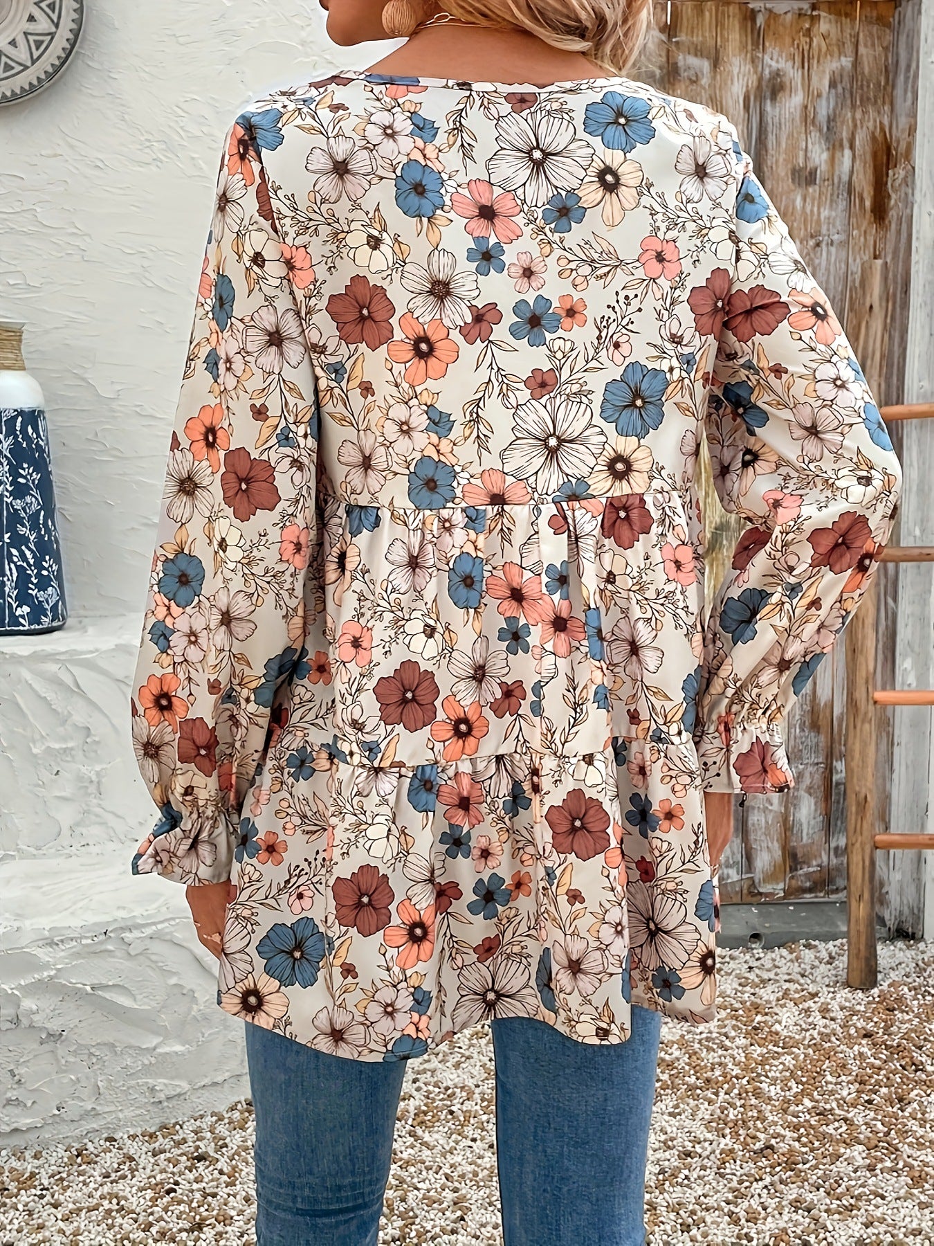 Women's Loose Long Sleeve Shirt