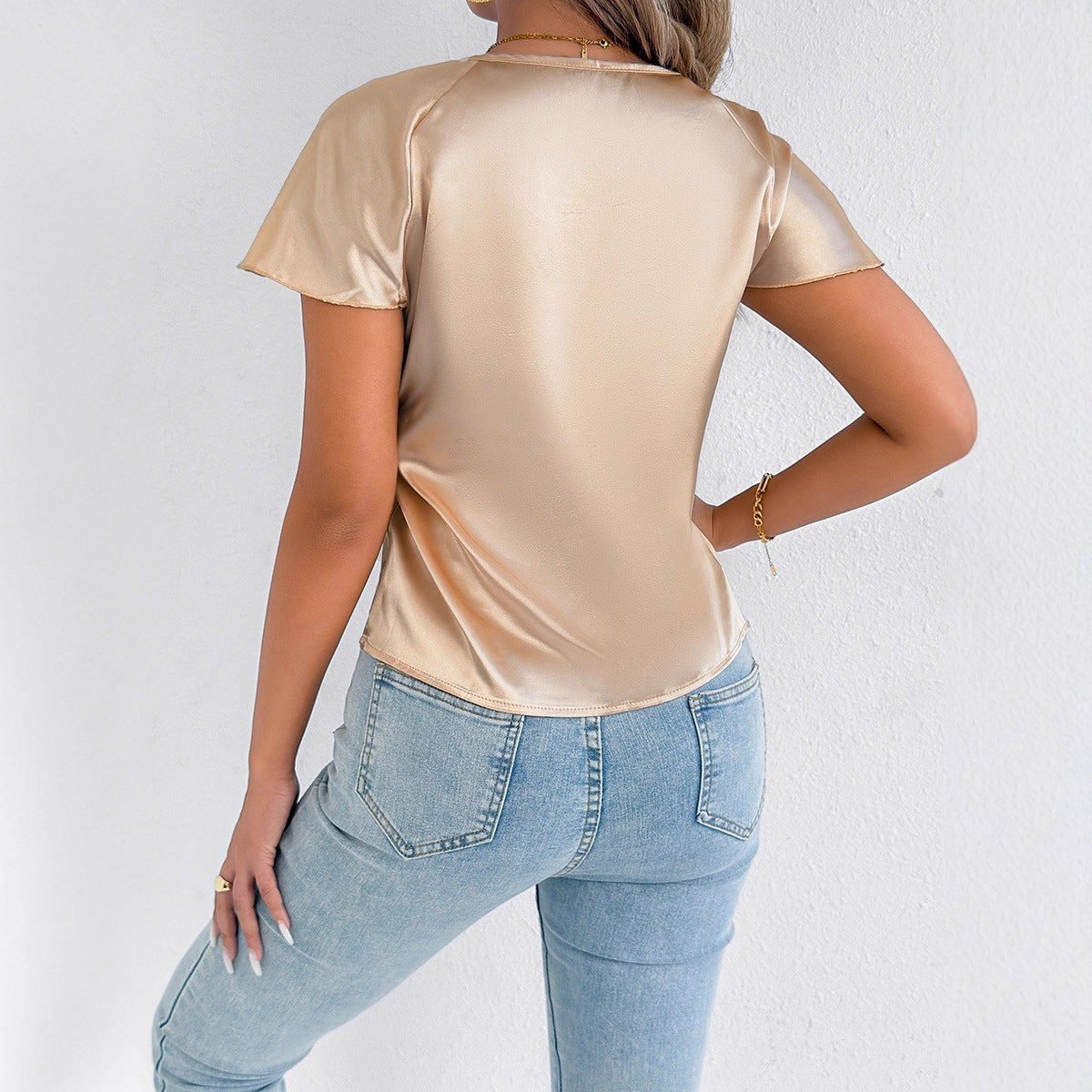 Summer T-shirt Short Sleeve High-end