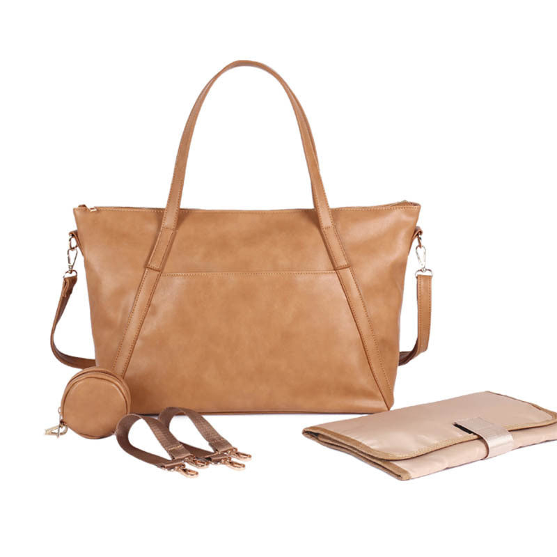 One-Shoulder Diagonal Portable Mummy Bag To Go Out,Convenient Fashion Large-Capacity Baby Bag, Portable Tote Dag