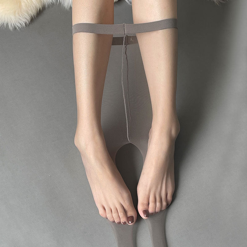 Ultra-thin Seamless Sexy First-line Crotch Skin Invisible Stockings