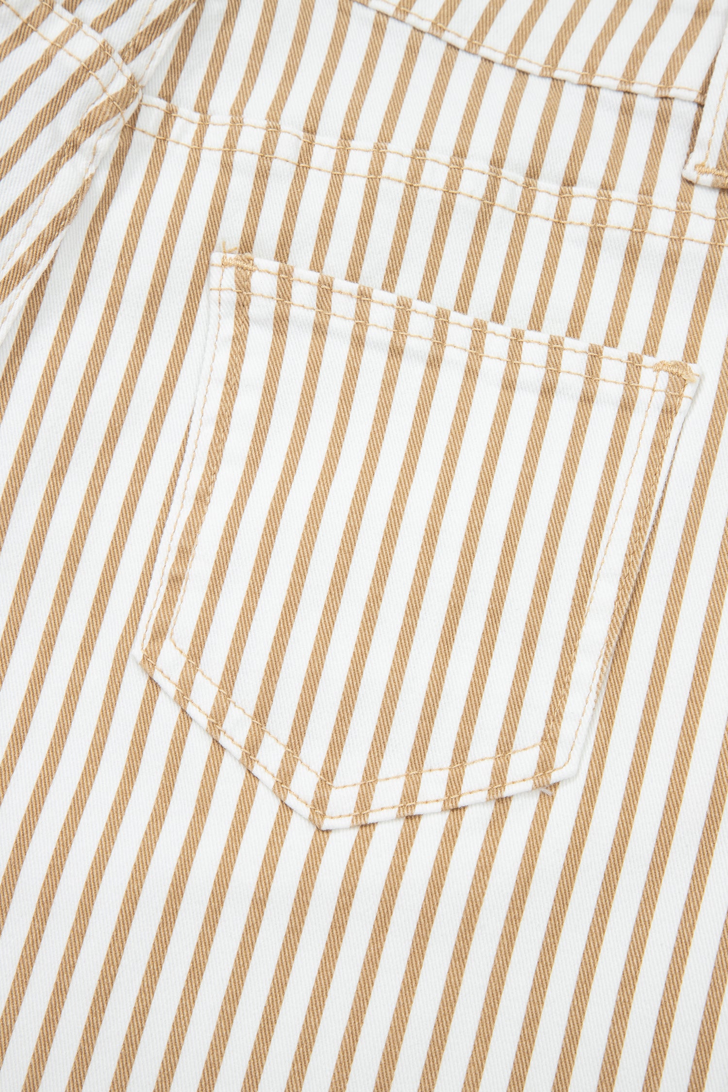 Sky Blue Stripe Casual Barrel Jeans