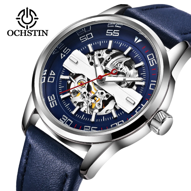 OCHSTIN Sport Design Watch Mens Watches Top Brand Luxury Montre Homme Clock Men Automatic Skeleton Watch