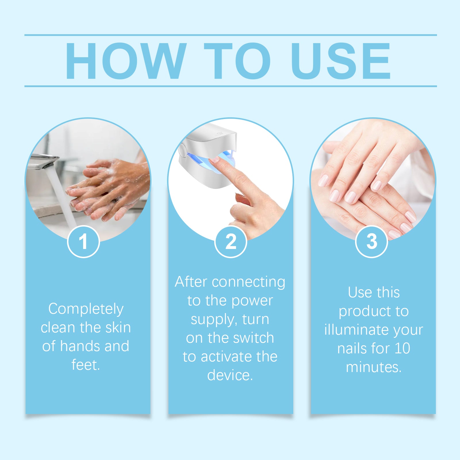 EOHOE Nail Care, Nail Cleaning Care To Relieve Discomfort On The Foot Of The Nail Smooth Rough Surface Of The Nail