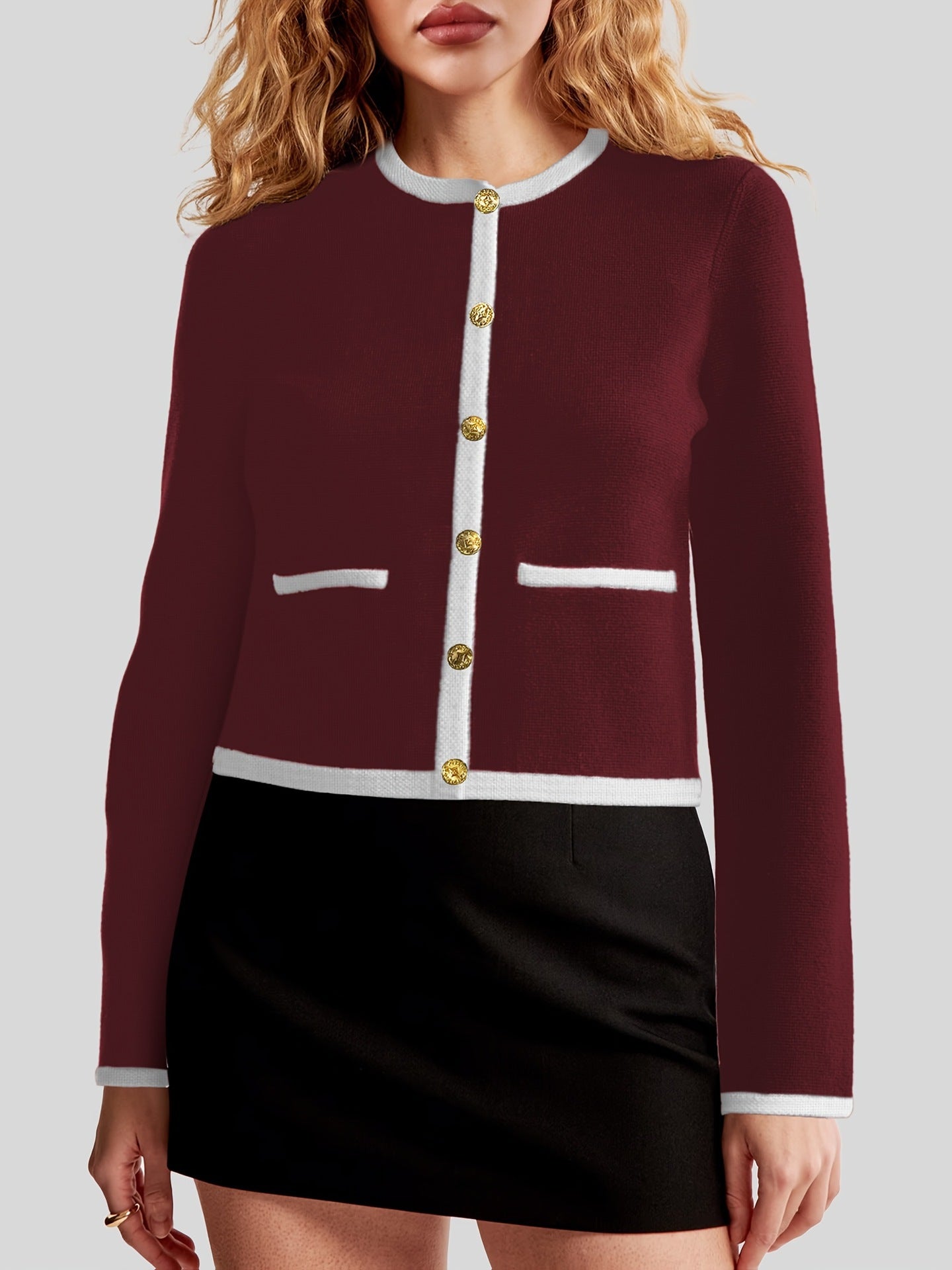 Women's Knit Cardigan Sweaters  Spring Fashion Long