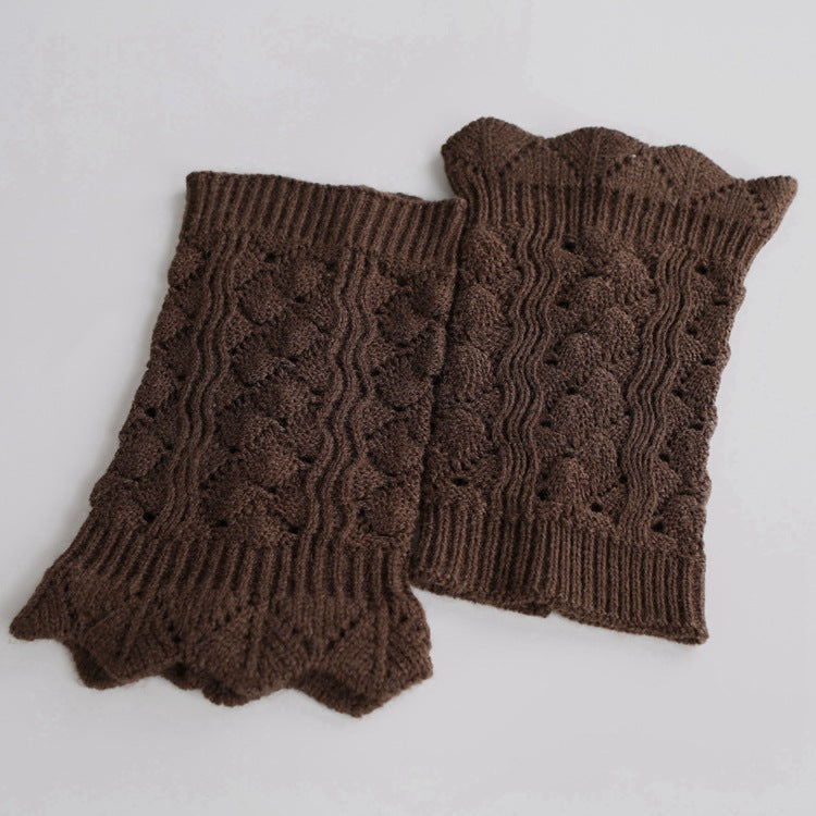 Women's Warm Fashionable Short Hollow Socks