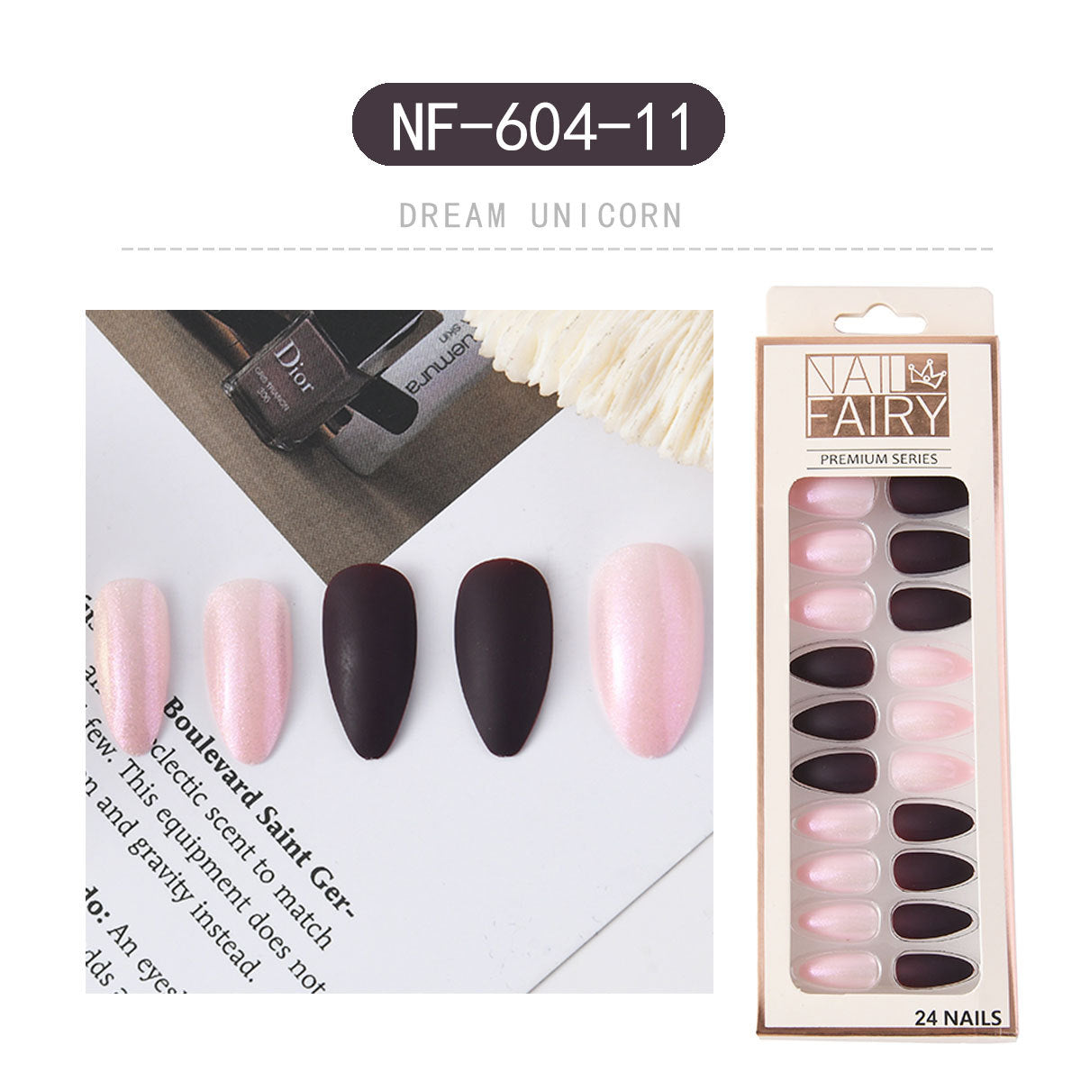 Reusable Nail Paste Finished Product For Wearing