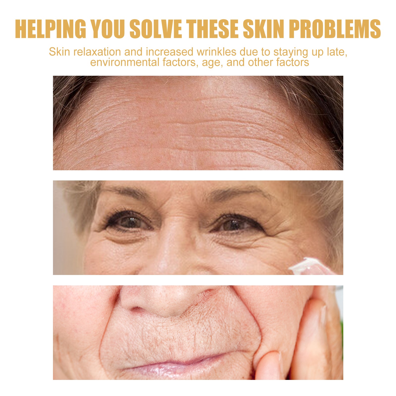 WIYUN Collagen Face Cream, Firming And Tender Skin Brightening Anti-Wrinkle Cream For Wrinkle Lifting And Wrinkling