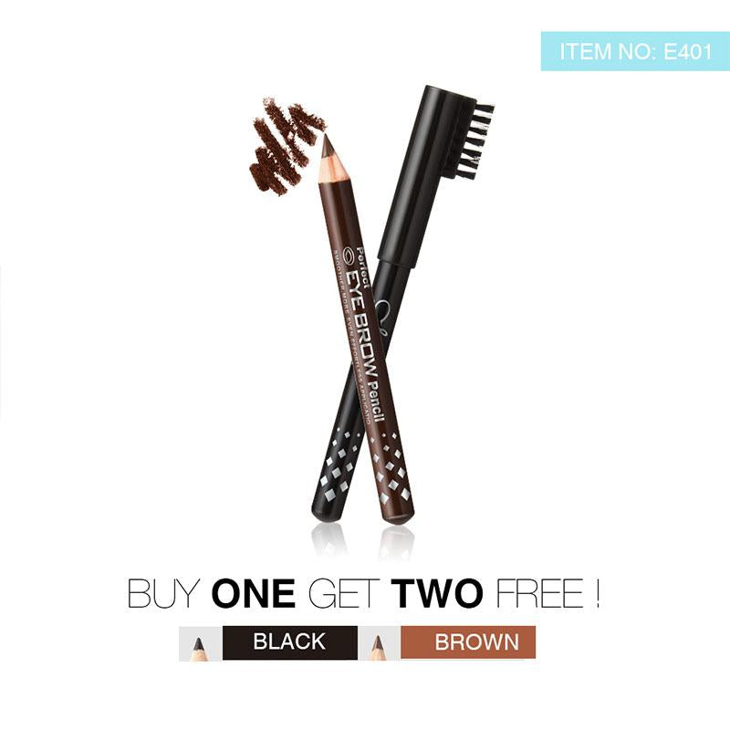 MENOW Brand Waterproof Liquid Eyeliner gift black and brown pencil Long lasting for up to 24 hours Make up set E401