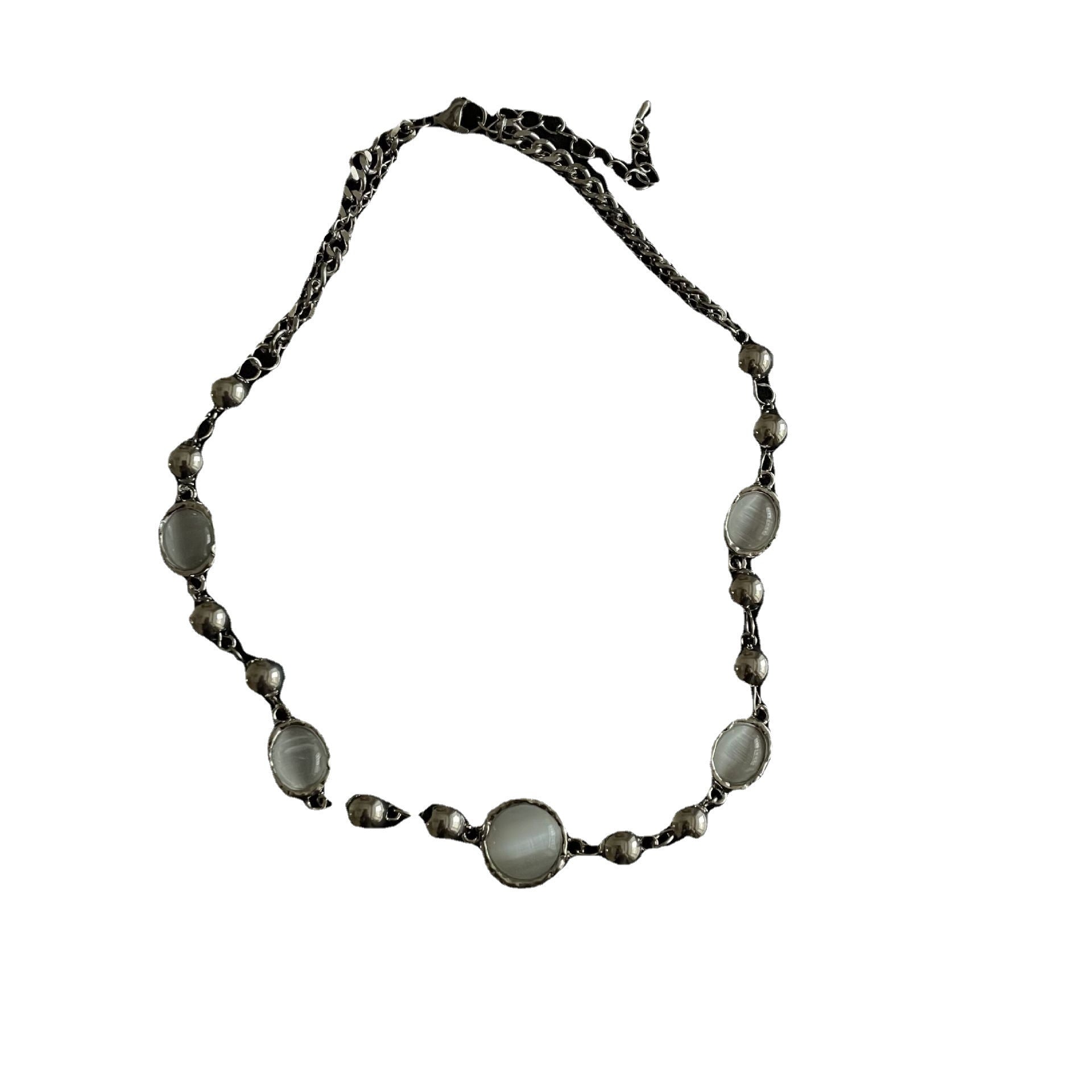 Light Luxury Jewel Ball Necklace With A Small Design Sense
