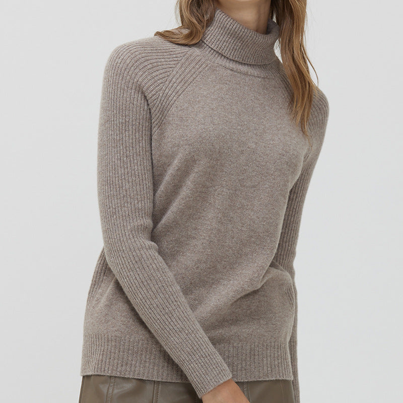 Womens Thick Fitted Slimming Pullover Base Layer Top