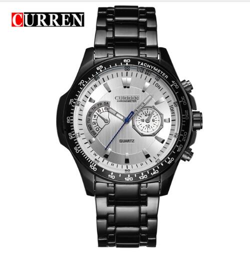 Curren Men's Quartz Vogue Business watches 3ATM waterproof