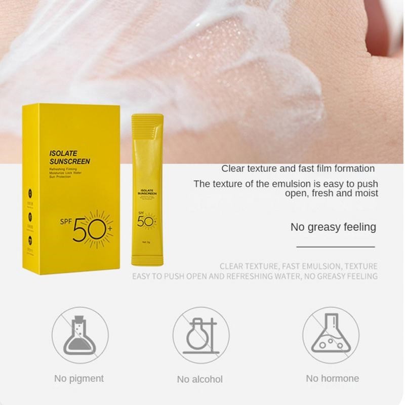 Sunscreen Face UV Protection Isolation Summer Male And Female Students Military Training Sunscreen Lotion