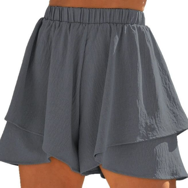 Shorts Women's Clothing High Waist Fashion Three Points