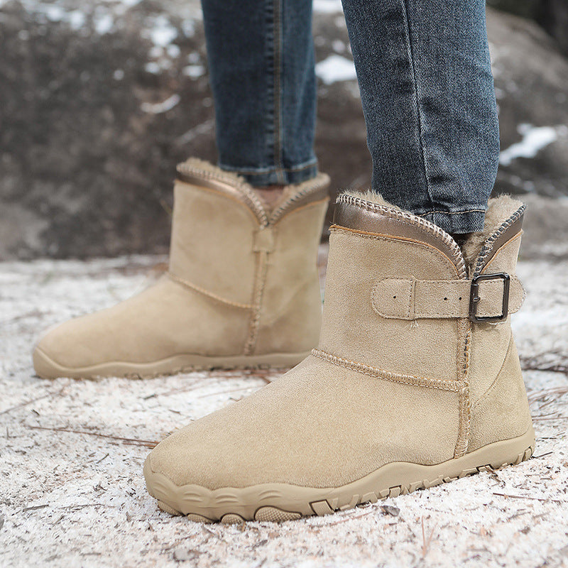 Unisex Warm Fleece-lined Snow Boots
