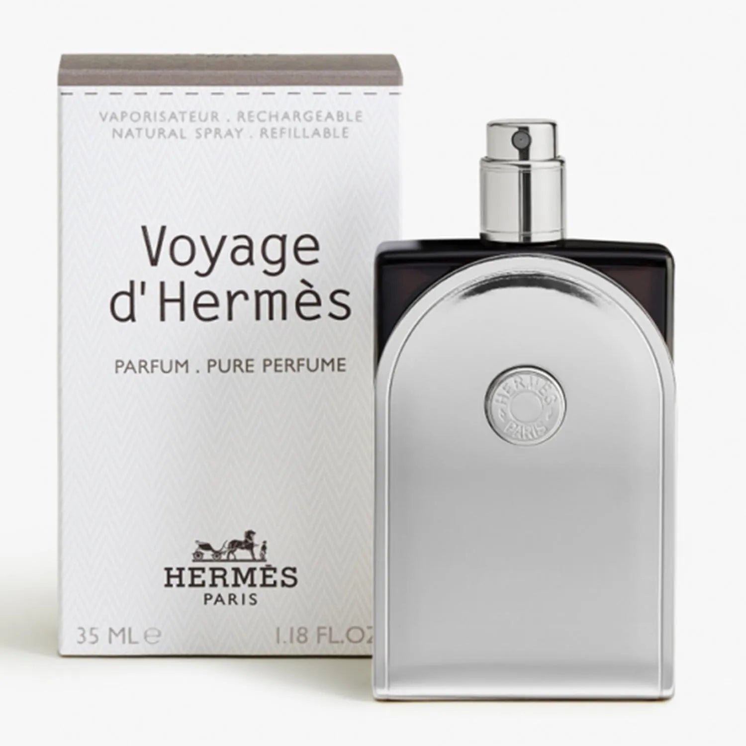 Hermès Hermes Voyage D'hermes Pure Perfume Recargable 35ml - HERMÈS