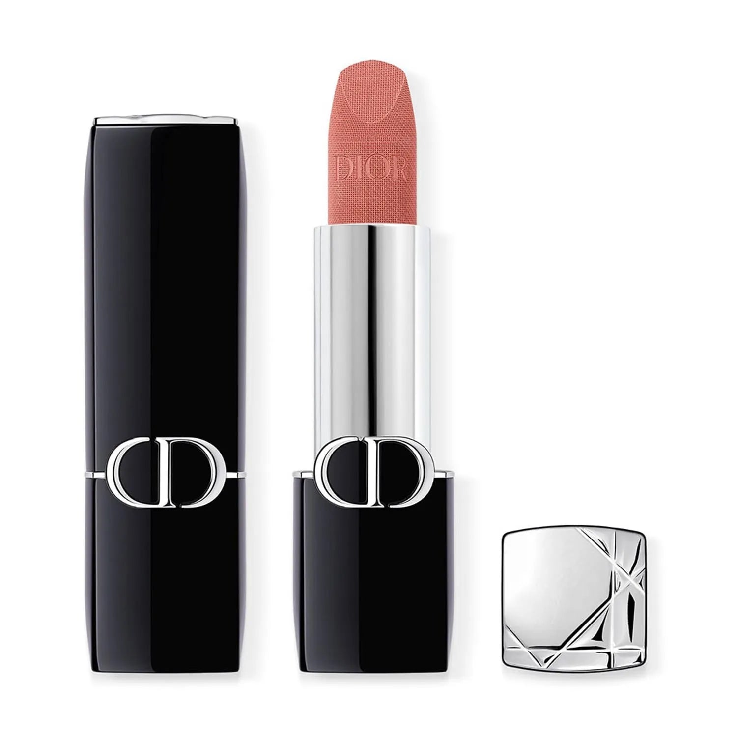 Dior Rouge Dior Barra De Labios 100 Nude Look Velvet 30Ml - DIOR