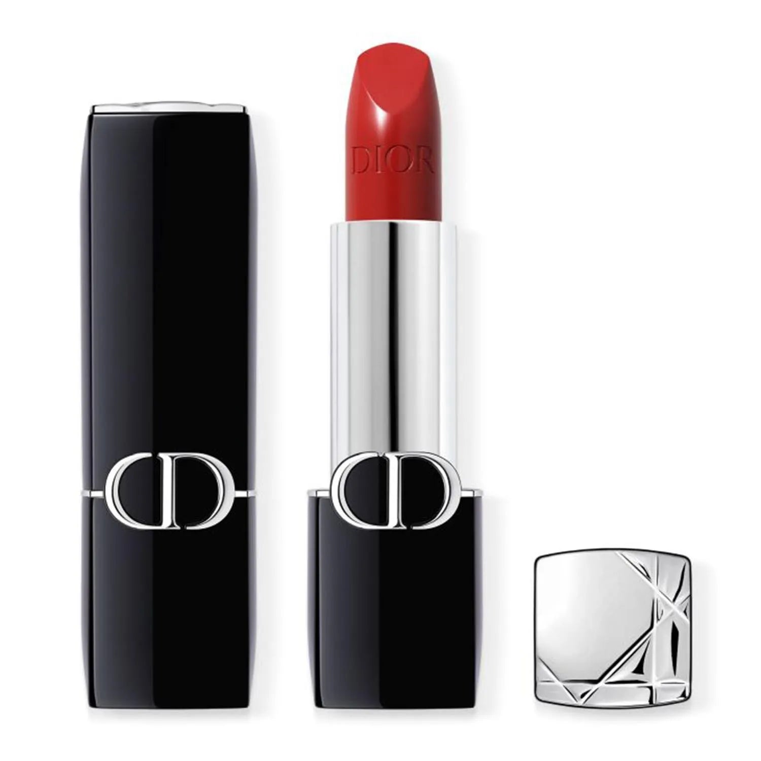 Dior Rouge Dior Barra De Labios 743 Rouge Zinnia Satin 30Ml - DIOR