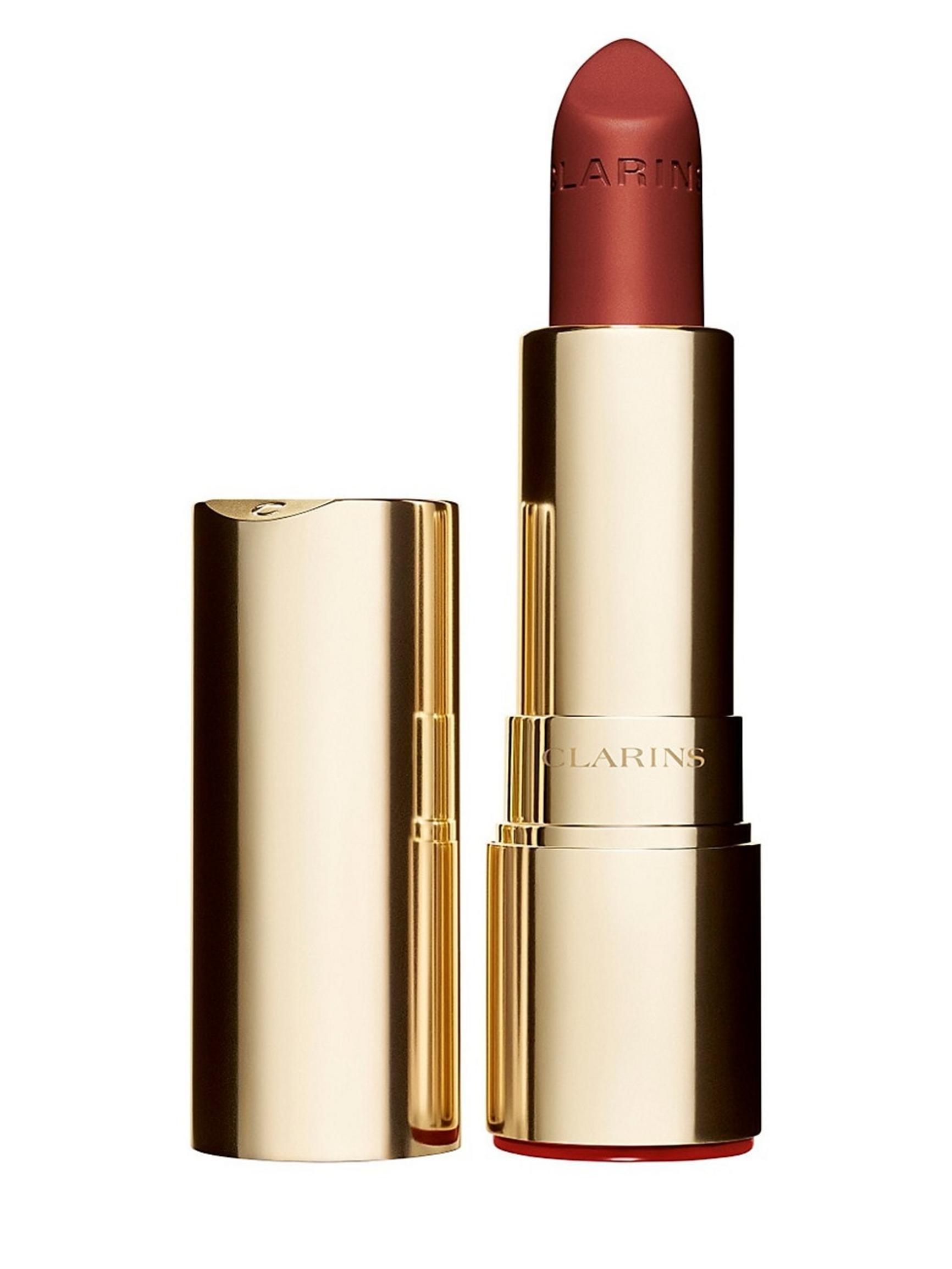 Clarins, Joli Rouge, Velvet, Cream Lipstick, 737V, Spicy Cinnamon, 3 g